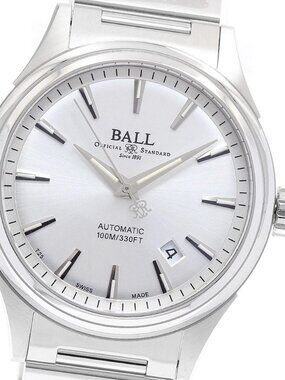 BALLWATCH Fireman Victory NM2098C-S3J-SL Date Silver Dial Automatic Men's